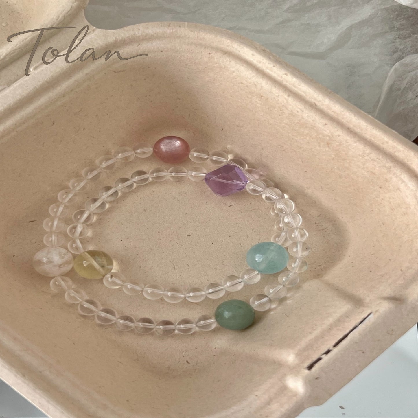Tolan Soft Morning Crystal Bracelet