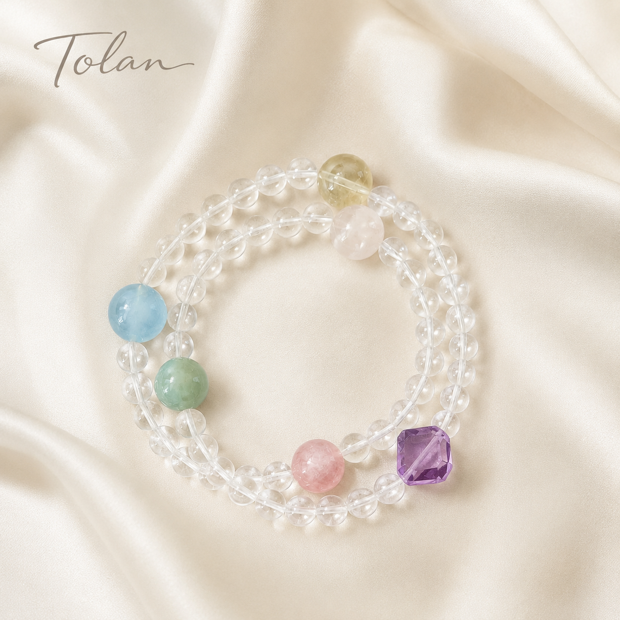 Tolan Soft Morning Crystal Bracelet