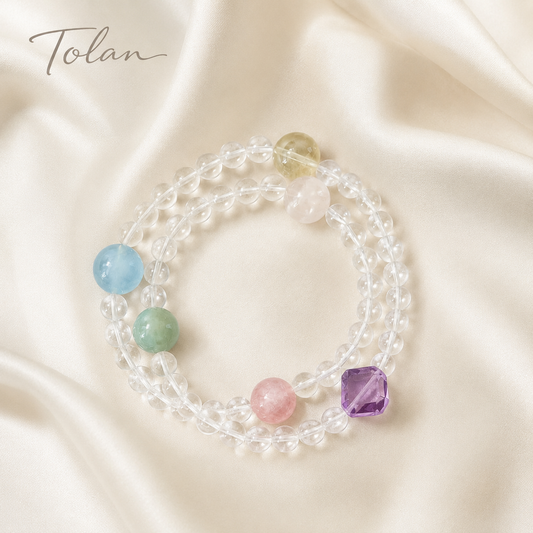 Tolan Soft Morning Crystal Bracelet