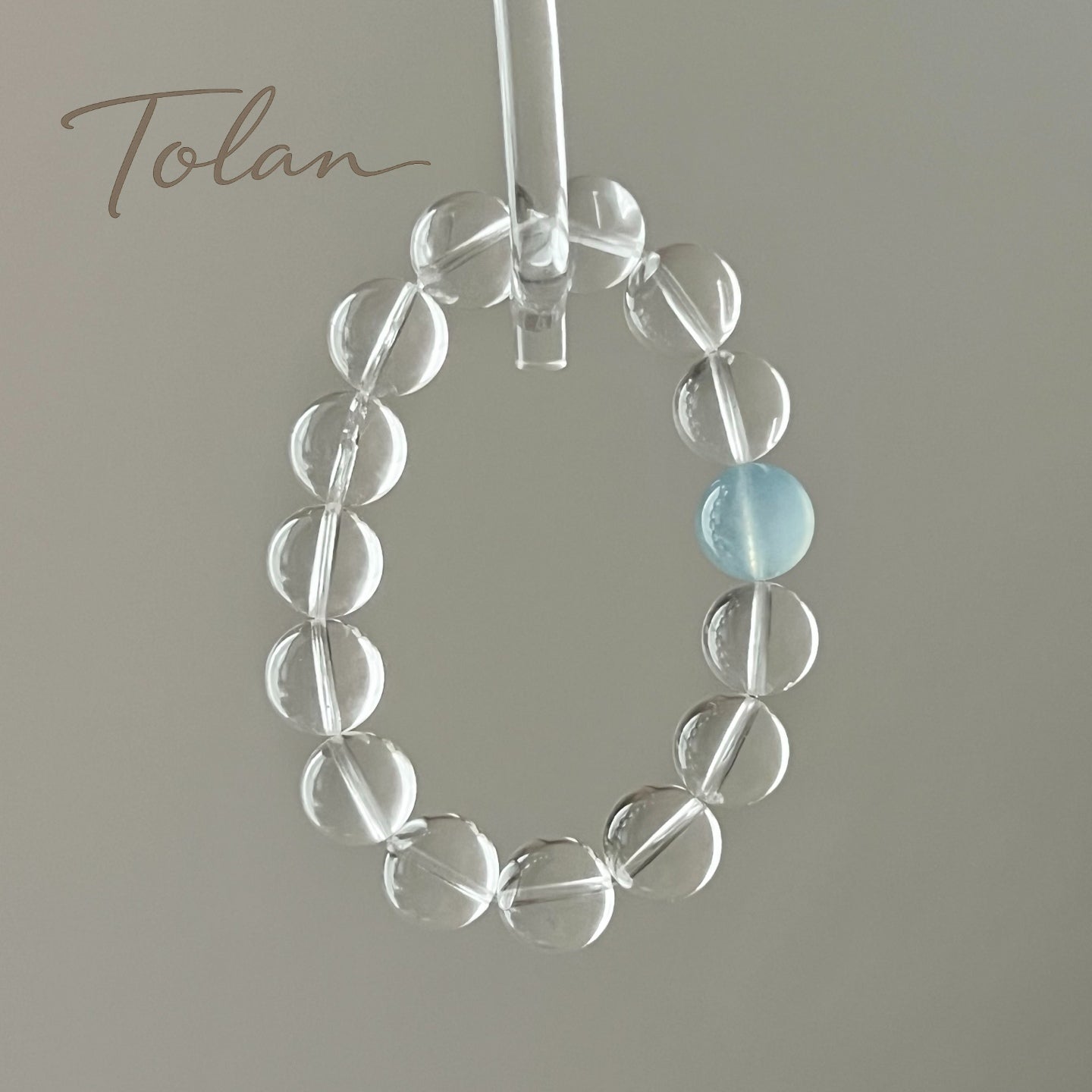 Tolan Serenity Quartz & Aquamarine Bracelet